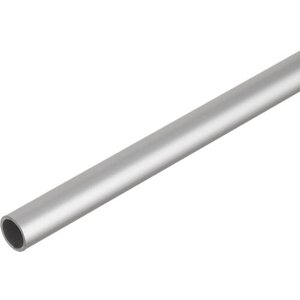 Труба алюминиевая круглая 10х1мм, длина 2м, ТКр 02.2000.501л Серебро анодированное, 1 шт
