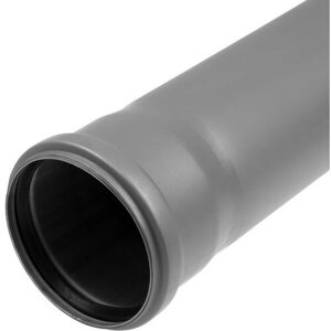Труба канализационная "эконом", внутренняя, d=110 мм, толщина 2.2 мм, 500 мм