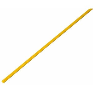 Трубка термоусаживаемая ТУТ нг 3,0/1,5мм, желтая, упаковка 50 шт. по 1м REXANT 20-3002 (50 шт)