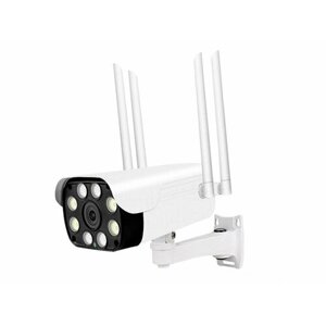 Уличная 4G IP камера HDcom 26-S2-4G (Двусторонняя связь, ИК-подсветка, просмотр через приложение, связь 4G, Full HD)
