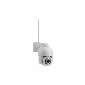 Уличная беспроводная купольная поворотная 3G/4G IP-камера 5Mp Link NC59G-8G-5X-5MP (White) (W4028RU) с записью на SD. Интеллектуальное обнаружение че