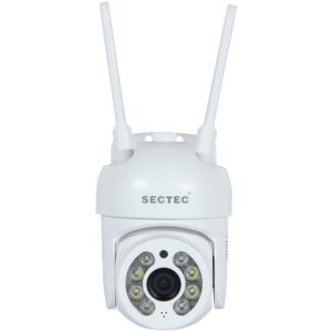 Уличная поворотная wi-fi + LAN IP камера видеонаблюдения starvis colorvu sectec ST-IPPTZ210-4M-SD-W-A (блок питания в комплекте)