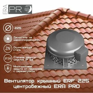 Вентилятор крышный ERF 225 центробежный ERA PRO (ERF 225)