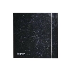 Вентилятор вытяжной Soler & Palau SILENT-100 CHZ DESIGN, marble black 8 Вт