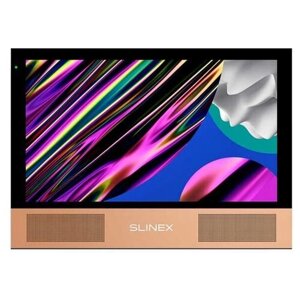 Видеодомофон Slinex Sonik 10 Black+Pink Gold