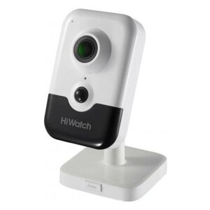 Видеокамера IP Hikvision HiWatch DS-I214(B) 2-2мм цветная корп: белый/черный