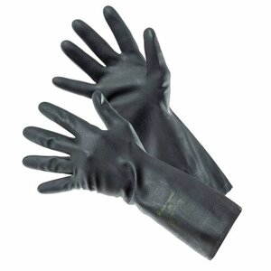 Влагостойкие химостойкие неопреновые перчатки Ампаро Зевс (т) размер XL 6890 (457417)-XL