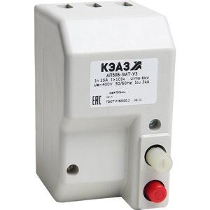 Выключатель автоматический АП-50Б-2МТ 6.3 А | код. 106920 | КЭАЗ (2шт. в упак.)
