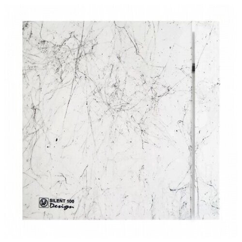 Вытяжной вентилятор Soler & Palau SILENT-100 CZ DESIGN 4C, marble white 8 Вт