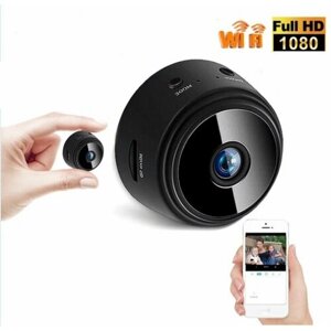 Wi-Fi камера видеонаблюдения Мини FULL HD 1080Р / с датчиком движения