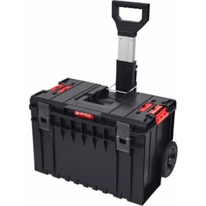 Ящик для инструментов на колесах с телескопической ручкой QBRICK SYSTEM ONE CART 59х44х77см 10501280