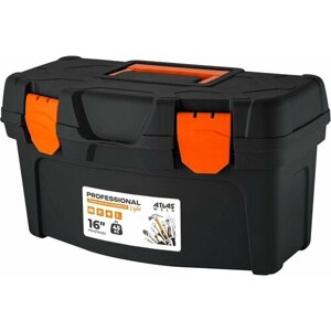 Ящик для инструментов Рrofessional light 16" чёрный/оранжевый, 408х218х223