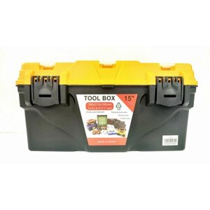Ящик для инструментов TOOL BOX с органайзерами, 15", 385х215х195мм - арт. 6557