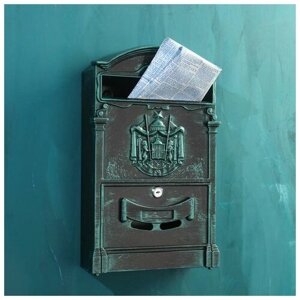 Ящик почтовый №4010В, зелёная патина
