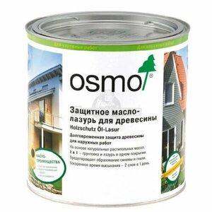 Защитное масло-лазурь для древесины, палисандр Osmo Осмо 727 \ 0,125л