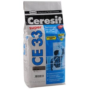 Затирка Ceresit CE 33 Super, 2 кг, антрацит 13