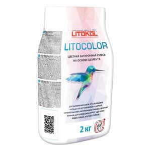 Затирка для швов litokol litocolor 1-5мм 2кг карамельный, арт. с24/2al