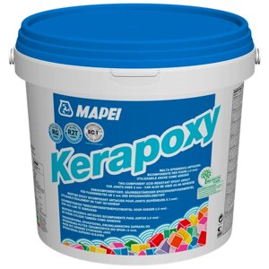 Затирка Mapei Kerapoxy, 2 кг, 2 л, 142 marrone