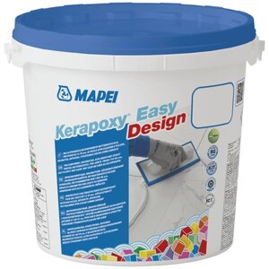 Затирка Mapei Kerapoxy Easy Design, 3 кг, 3 л, 112 Серый
