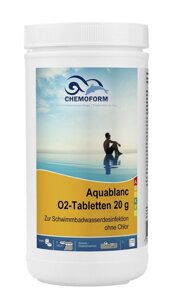 Аквабланк О2 в таблетках (20 г) 1кг Chemoform 0595001