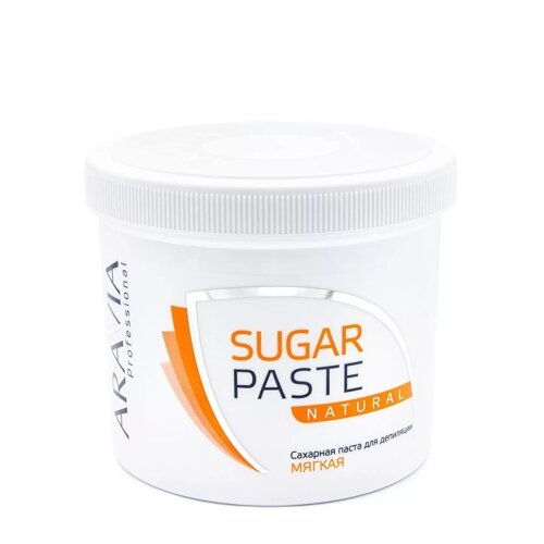 ARAVIA Паста сахарная мягкой консистенции для шугаринга Натуральная 750 г