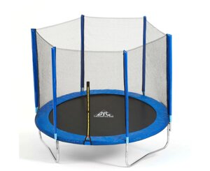 Батут DFC Trampoline Fitness 12ft наружн. сетка (366см) 12FT-TR-B синий