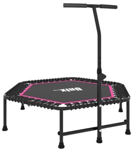 Батут Unix line FITNESS (130 cm) Pink