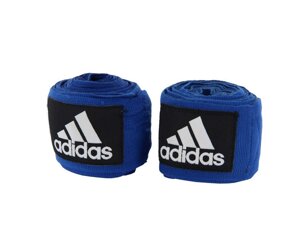 Бинты эластичные Adidas AIBA Rules Boxing Crepe Bandage (пара) adiBP031 синие