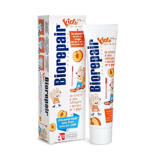 BIOREPAIR Паста зубная детская, персик / Biorepair Kids 50 мл