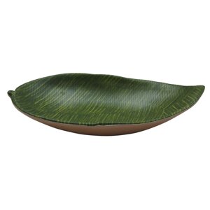 Блюдо 31,5х19х5см овальное Лист Green Banana Leaf пластик меламин P. L. Proff Cuisine | F46212-TAI
