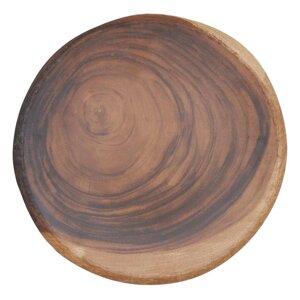 Блюдо 40х3,8см круглое African Wood пластик меламин P. L. Proff Cuisine | S32316-TAI