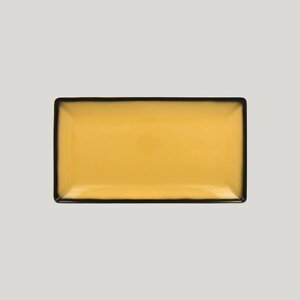Блюдо прямоугольное LEA Yellow 33,5см желтый RAK Porcelain | LEEDRG33NY