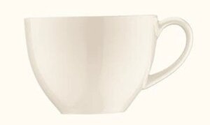 Чашка 230мл чайная белый блюдце 63099 Iris White Bonna Bonna | RIT01CF