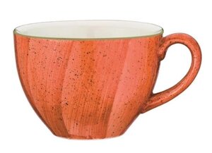 Чашка 230мл чайная блюдце 64824 Terracota Aura Bonna | ATCRIT01CF