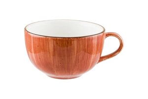 Чашка 350мл чайная блюдце 62424 Terracota Aura Bonna | ATCRIT05CPF