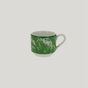 Чашка для эспрессо Peppery 90мл штабелируемая, зеленый RAK Porcelain | BACU09PGN