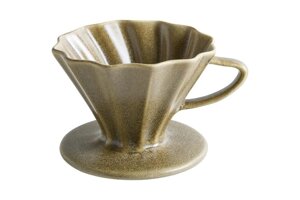 Чашка-воронка 250мл 110х90мм для заваривания кофе Bonna Terra Raw Dripper TRARAW01DP