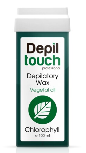 Depiltouch professional воск в картридже, хлорофилл 100 г