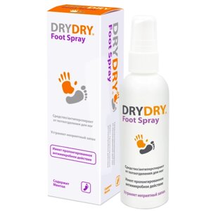 DRY DRY Средство от потоотделения для ног / Foot Spray 100 мл