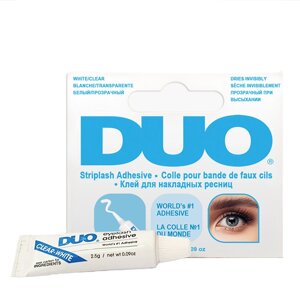 DUO Клей для ресниц прозрачный / DUO Striplash Adhesive White/Clear 2.5 гр