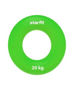 Эспандер кистевой Core Star Fit ES-404 quot; Кольцо quot;d8,8 см, 20 кг, силикогель, зеленый