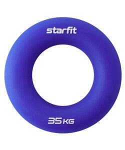 Эспандер кистевой Star Fit Кольцо, d8,8 см, 35 кг, силикогель ES-404 темно-синий