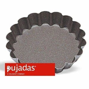 Форма для выпечки тарталеток Pujadas 720.010 Рифленый круг d=10см, h=1,8см