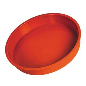 Форма круглая для выпечки, силикон, d 26 см, h 4,5 см P. L. Proff Cuisine | T-126