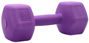 Гантели для фитнеса Sport Elite 1х3 кг H-103 фиолетовый