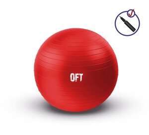 Гимнастический мяч Original Fit. Tools FT-GBR-65RD (65 см) красный