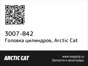 Головка цилиндров Arctic Cat 3007-842