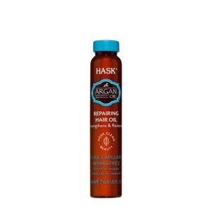 HASK Масло для восстановления и придания блеска волосам с экстрактом арганы / Argan Oil Repairing Shine Oil Vial 18 мл