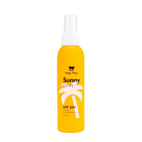 HOLLY POLLY Спрей солнцезащитный для лица и тела SPF 50+Holly Polly Sunny 150 мл