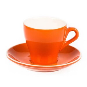 Кофейная пара 180мл оранжевая d 8см h7,5см Barista (Бариста) P. L. Proff Cuisine | 389/389 orange